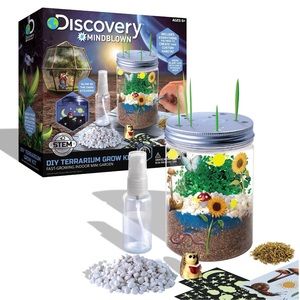 Kids Discovery DIY Terrarium Grow Kit New